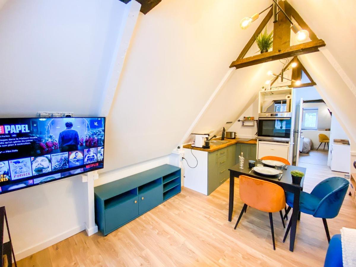 **New** Le Nid Douillet Au Coeur De Guingamp Apartment ภายนอก รูปภาพ
