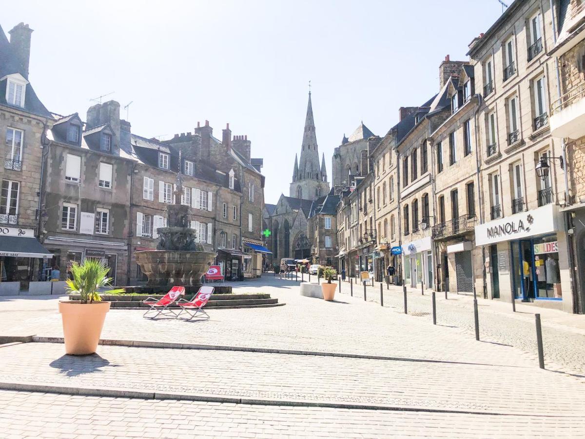 **New** Le Nid Douillet Au Coeur De Guingamp Apartment ภายนอก รูปภาพ