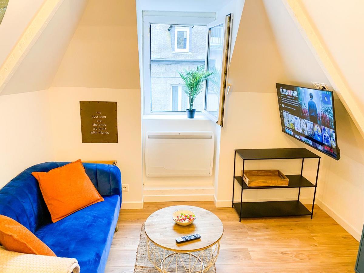 **New** Le Nid Douillet Au Coeur De Guingamp Apartment ภายนอก รูปภาพ