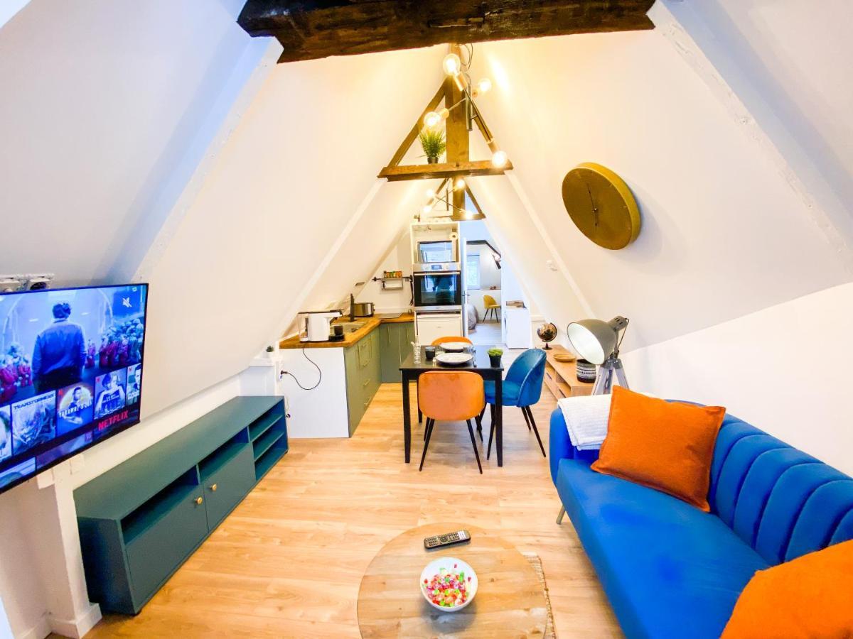 **New** Le Nid Douillet Au Coeur De Guingamp Apartment ภายนอก รูปภาพ